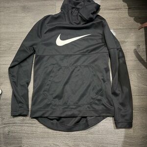 Nike Charcoal Hoodie with Swoosh